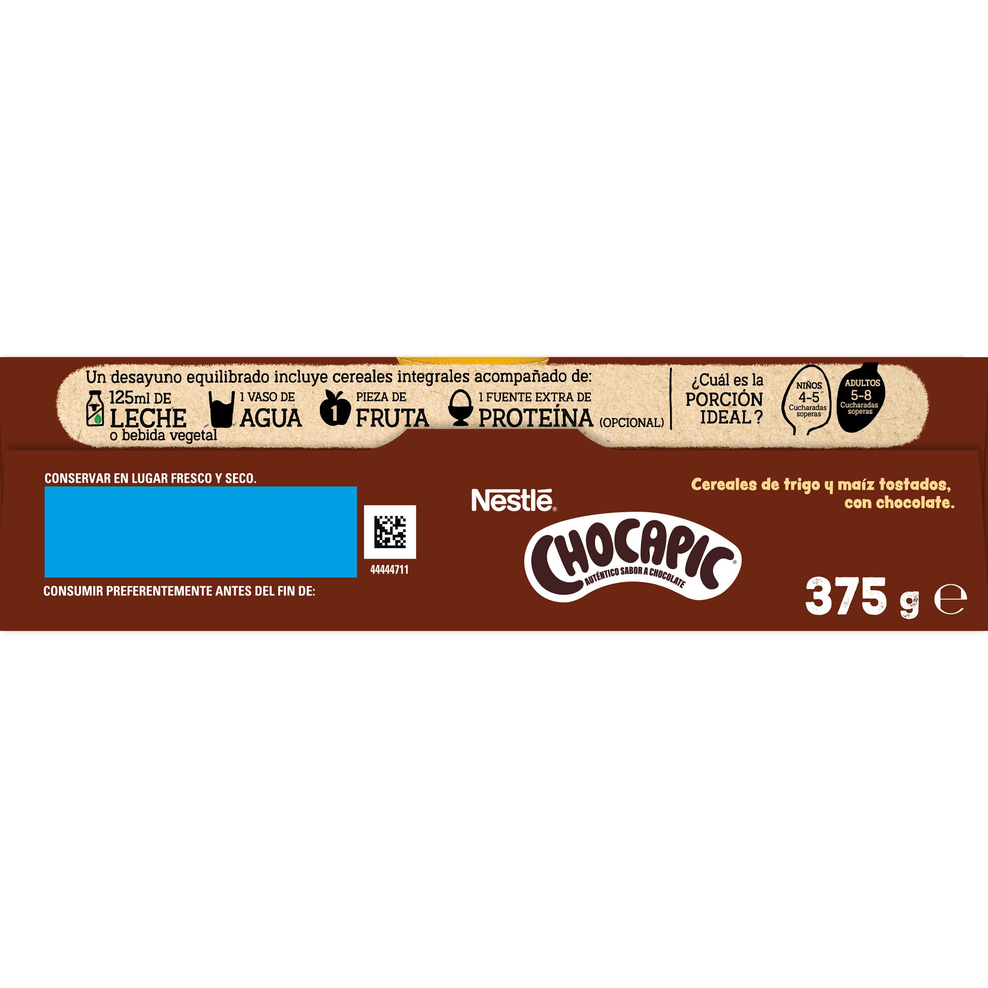 Cereales trigo cacao chocapic Nestle 375g