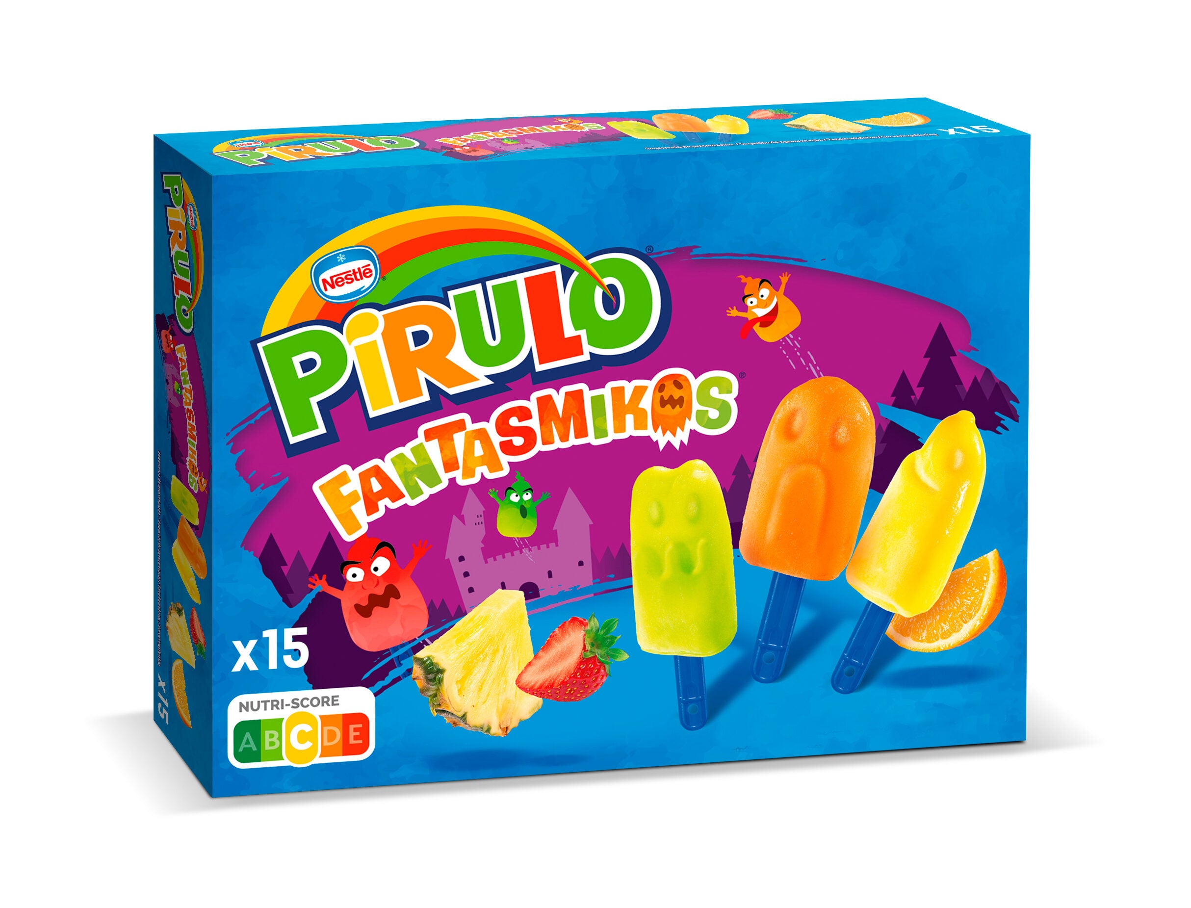 Helado infantil fantasmikos Nestle p15x15ml