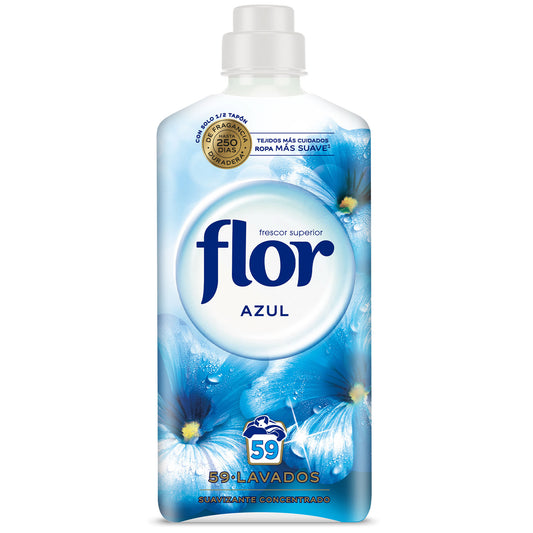 Suavizante concentrado azul Flor 59d La Despensa