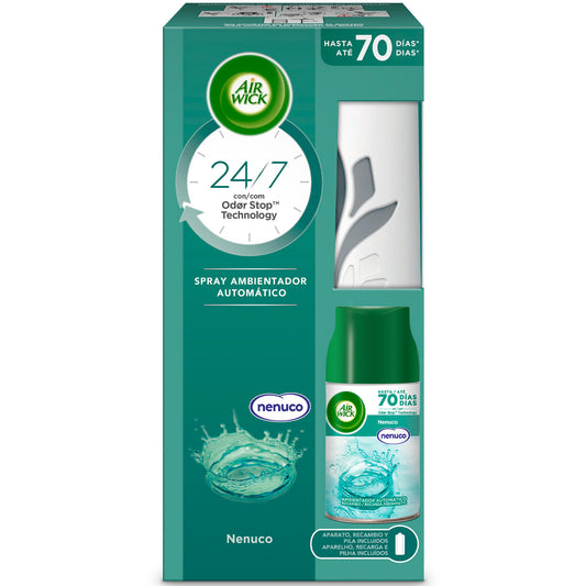 Ambientador automático nenuco kit apar+recamb freshmatic Air wik 250ml La Despensa