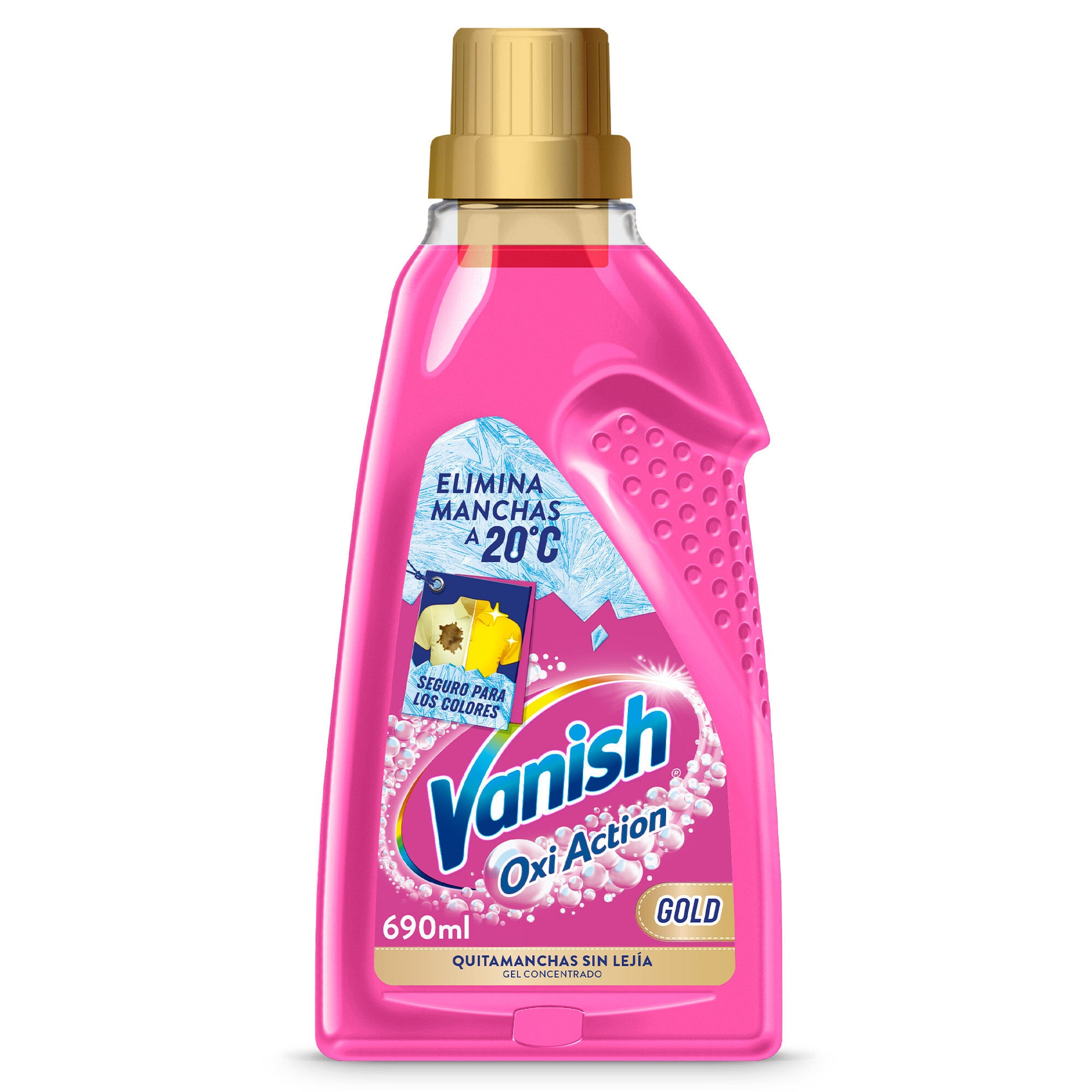 Quitamanchas gel gold pink Vanish  690ml