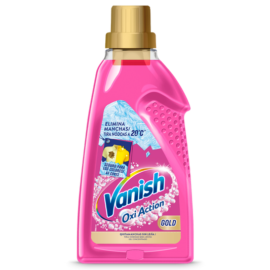 Quitamanchas gel gold pink Vanish  690ml La Despensa