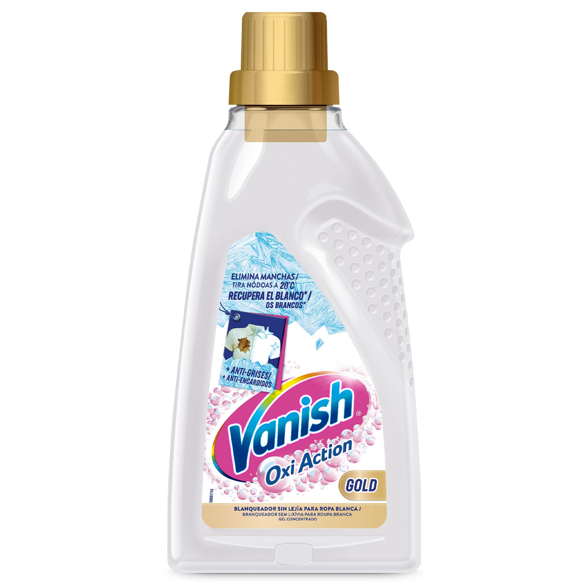 Quitamanchas gel gold white Vanish  690ml
