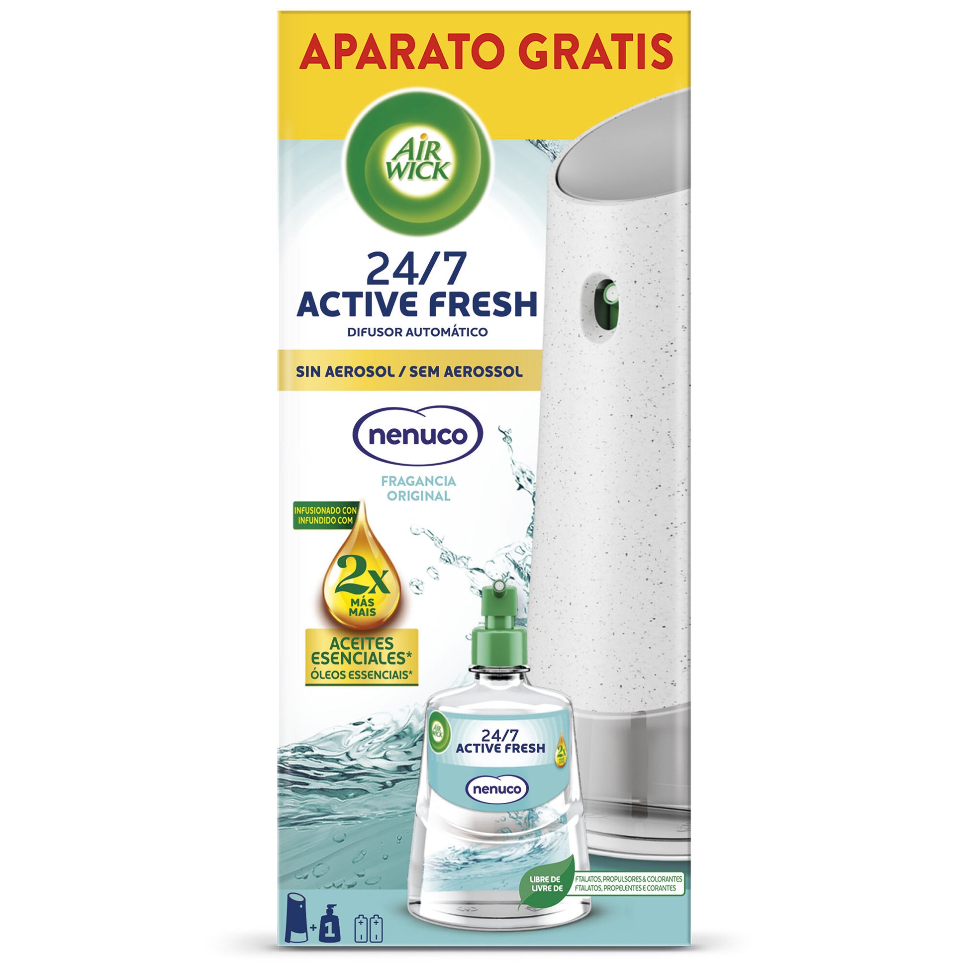 Ambientador automático nenuco Air wick
