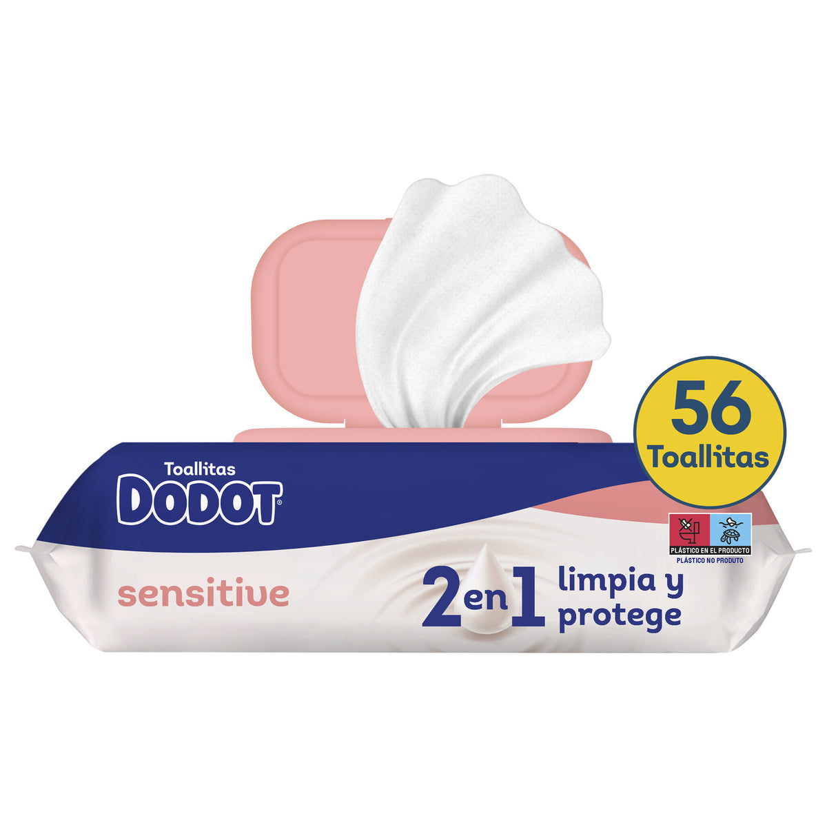 Toallita humeda sensitive Dodot 56u