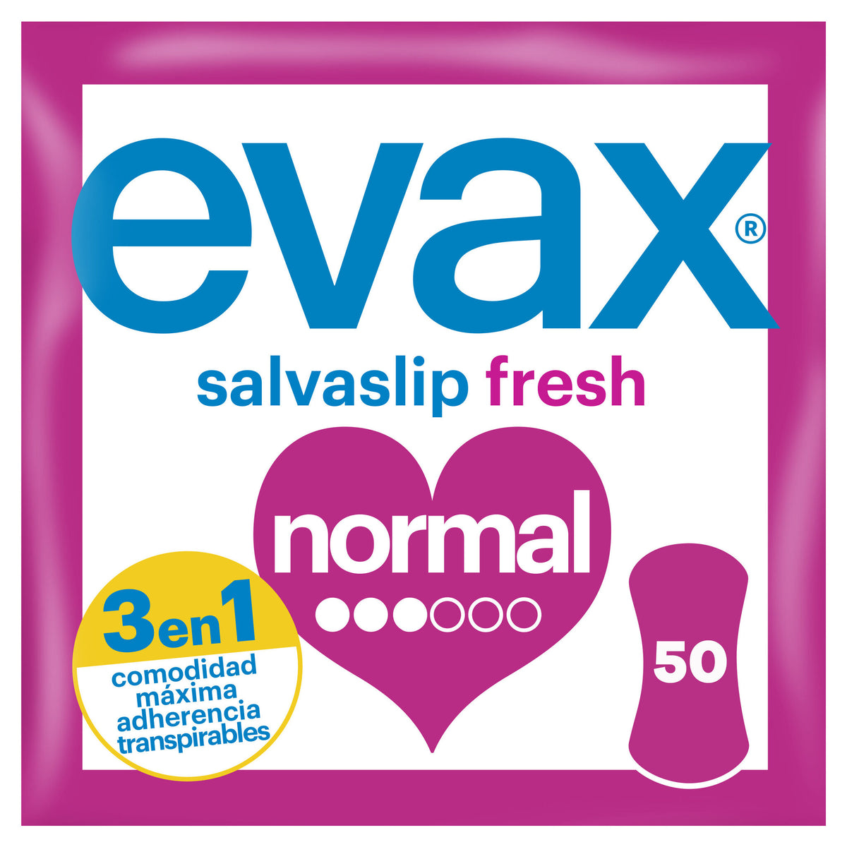 Protegeslip normal Evax 50u