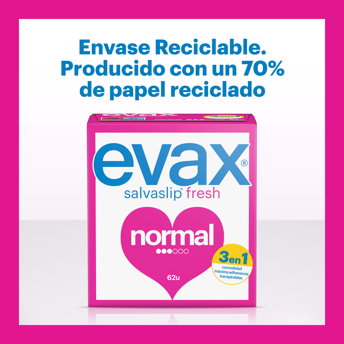 Protegeslip normal Evax 50u