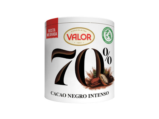 Cacao soluble negro 70% Valor 300g La Despensa