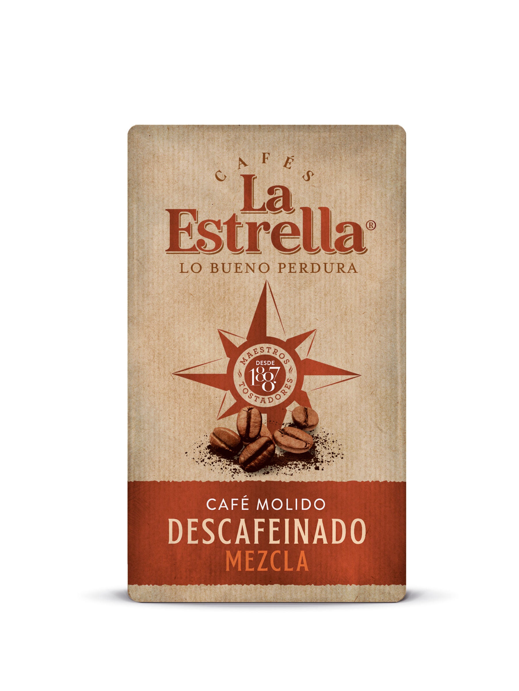 Café molido descafeinado mezcla Estrella 250g