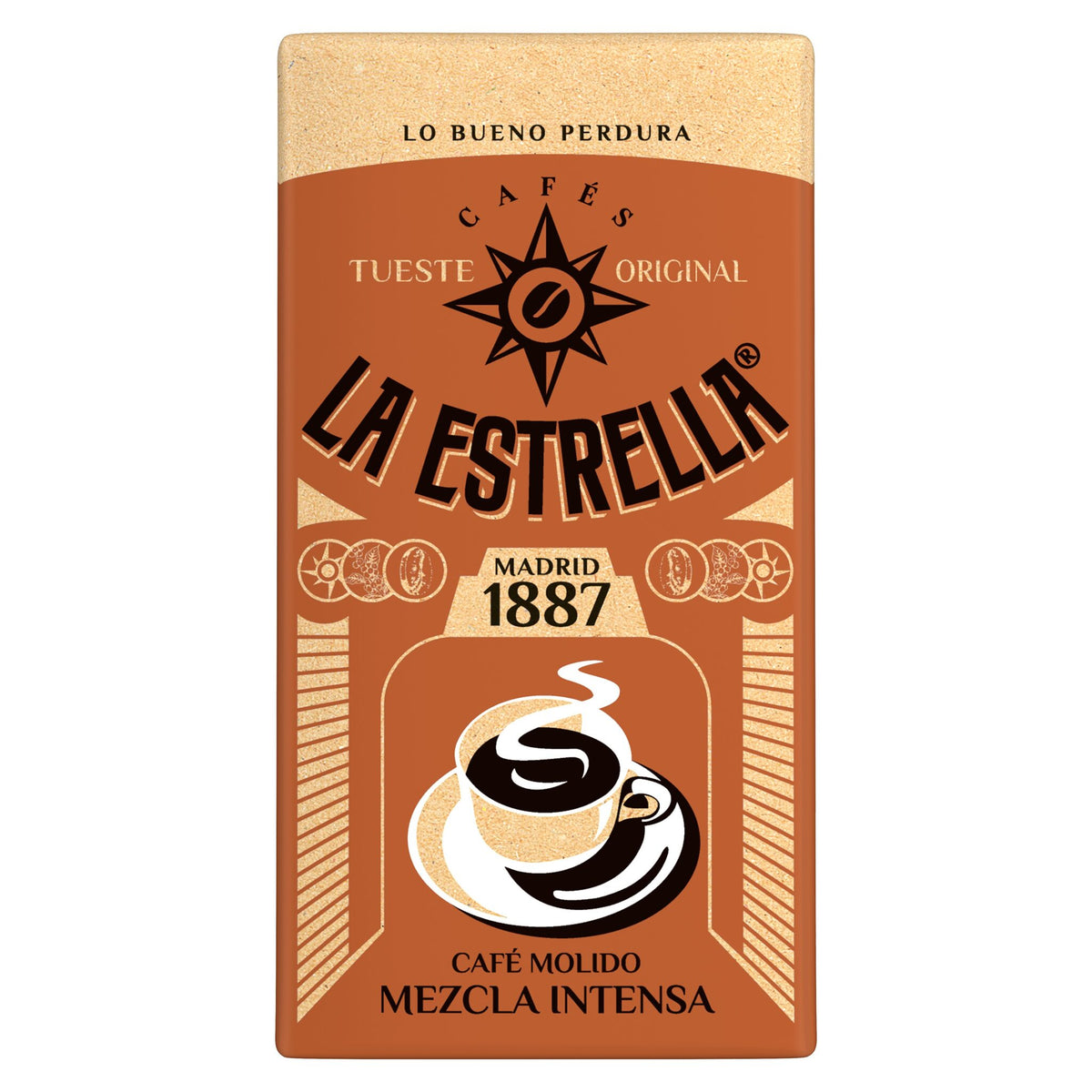Café molido mezcla 50/50 Estrella 250g