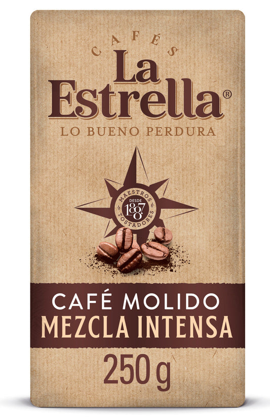 Café molido mezcla 50/50 Estrella 250g La Despensa