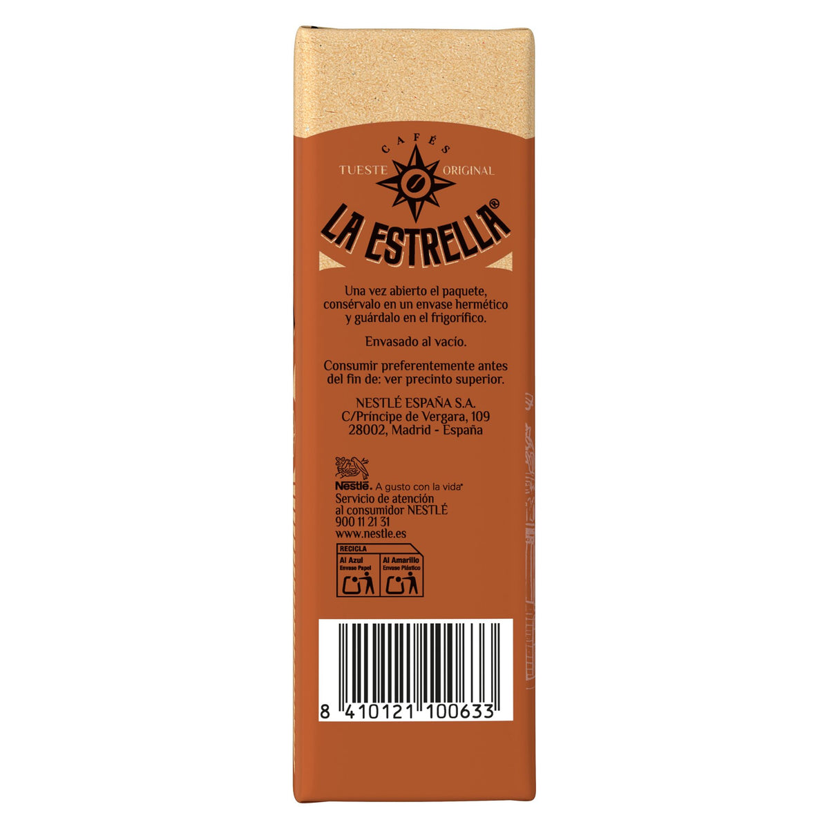 Café molido mezcla 50/50 Estrella 250g