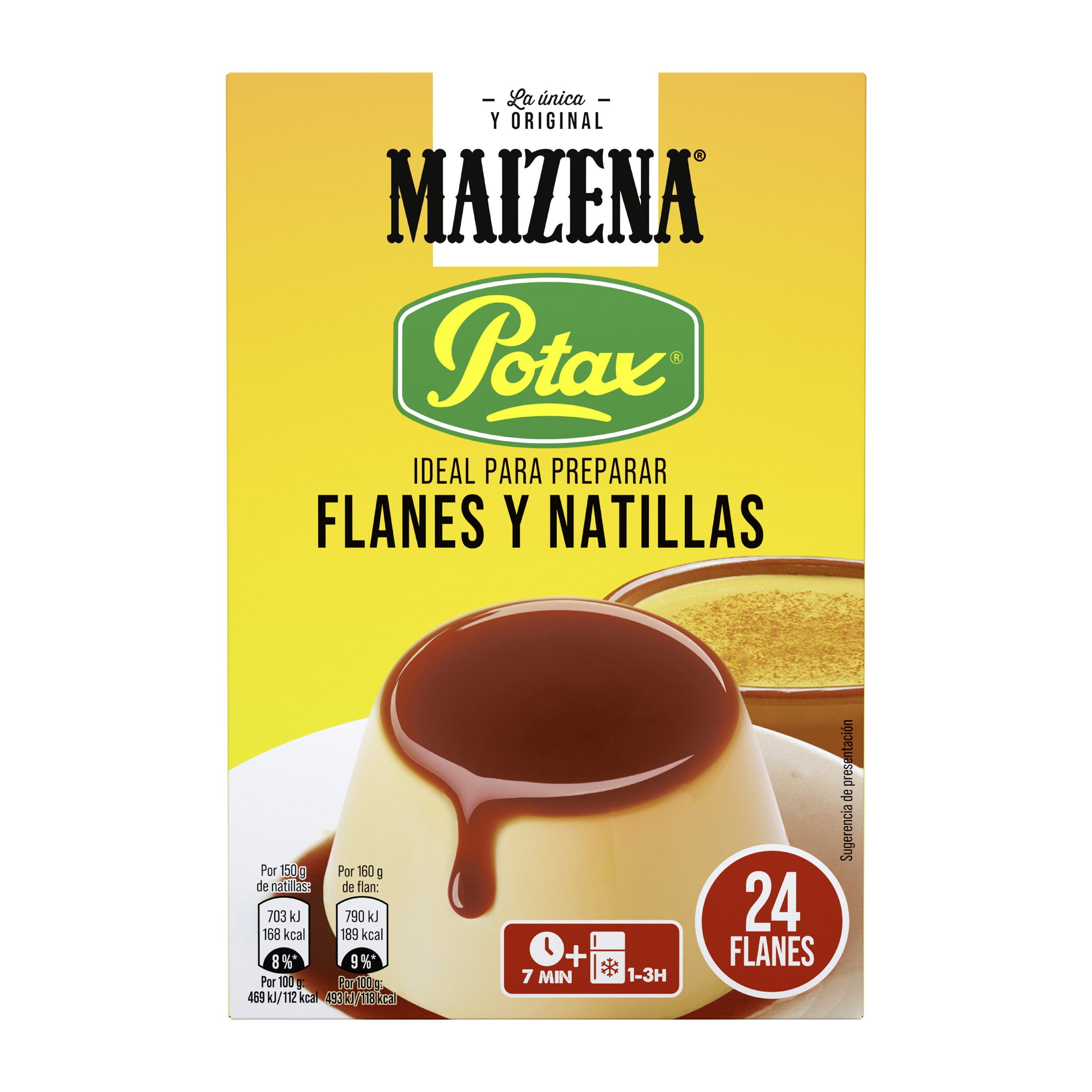 Preparado flan vainilla Maizena 192g
