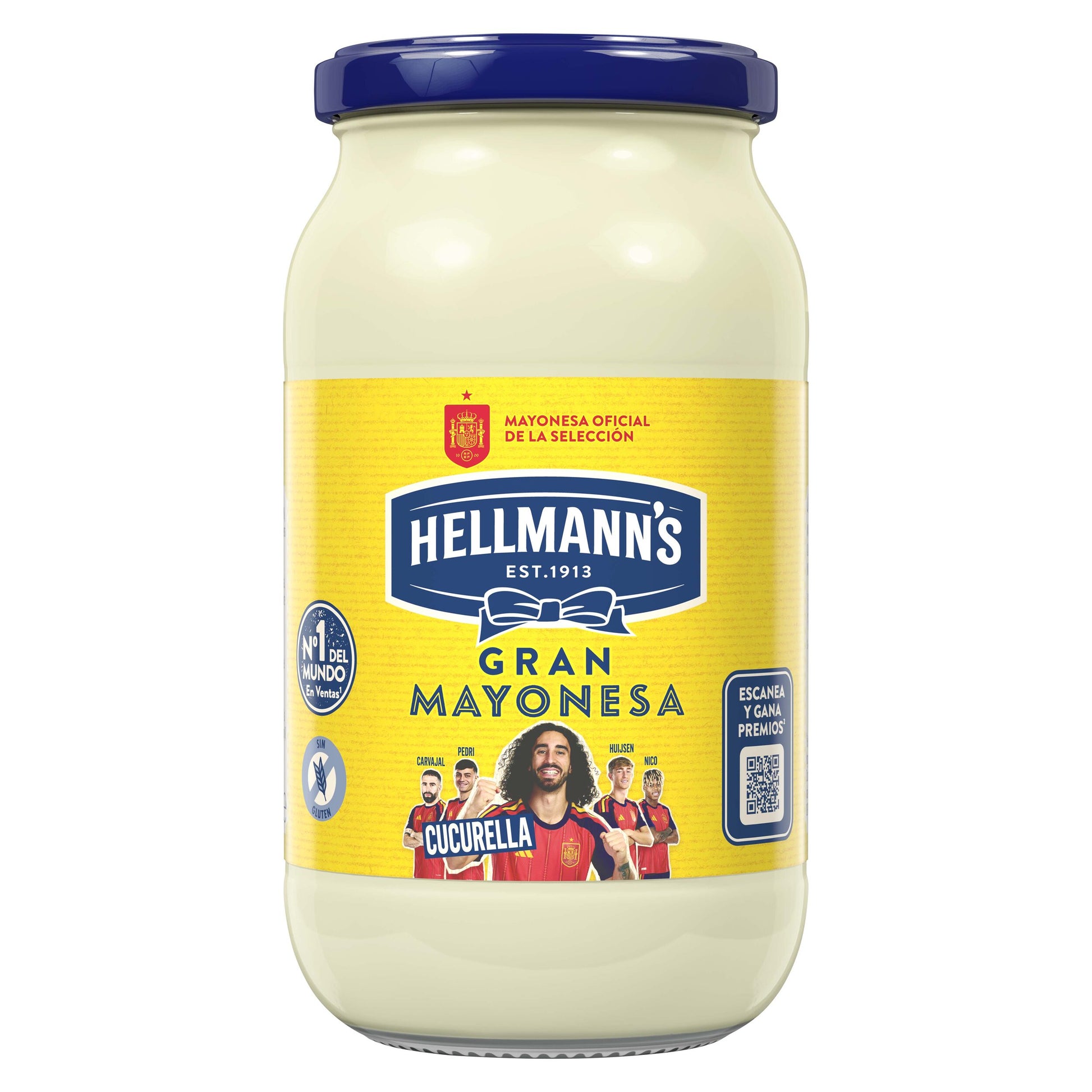 Mayonesa cristal Hellmans 450ml