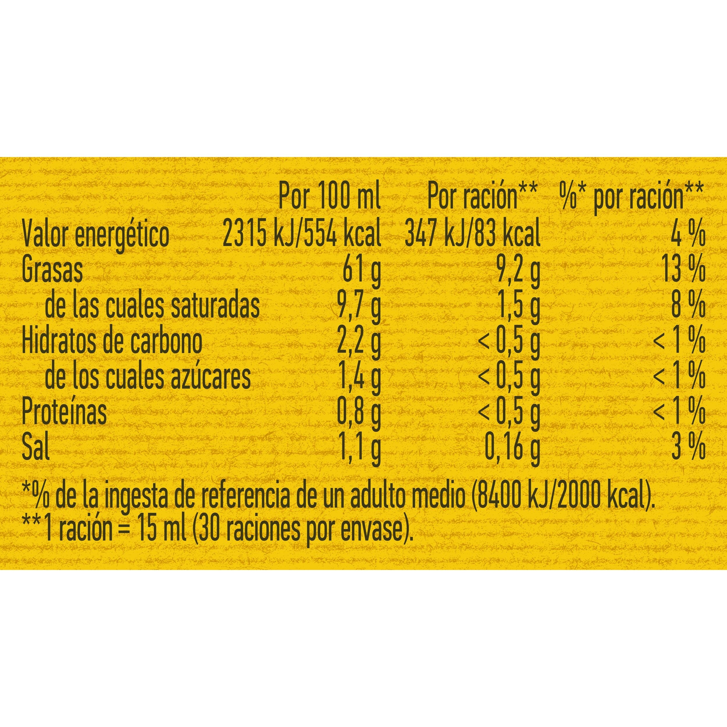 Mayonesa cristal Hellmans 450ml