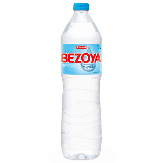 Agua mineral natural Bezoya 1.5l La Despensa