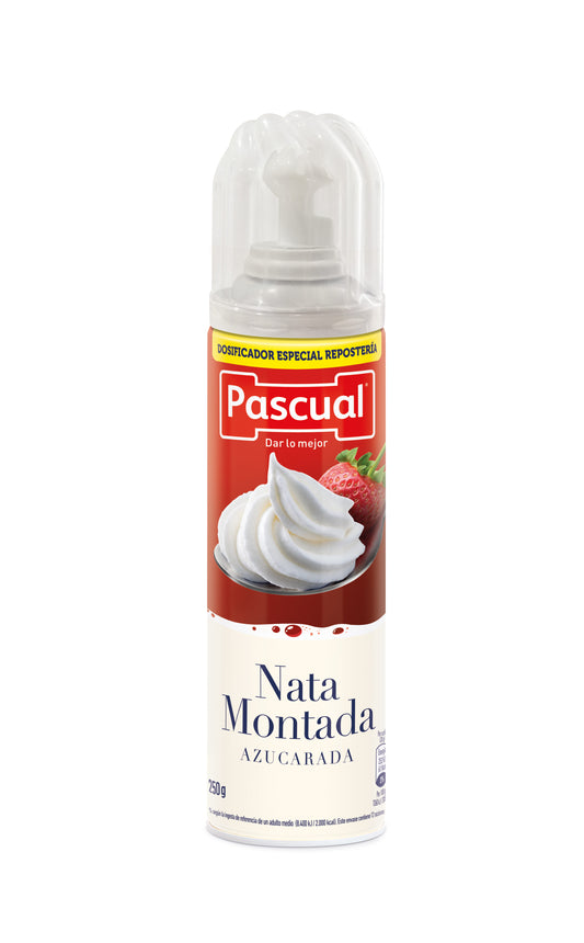 Nata para montar spray Pascual 250g La Despensa