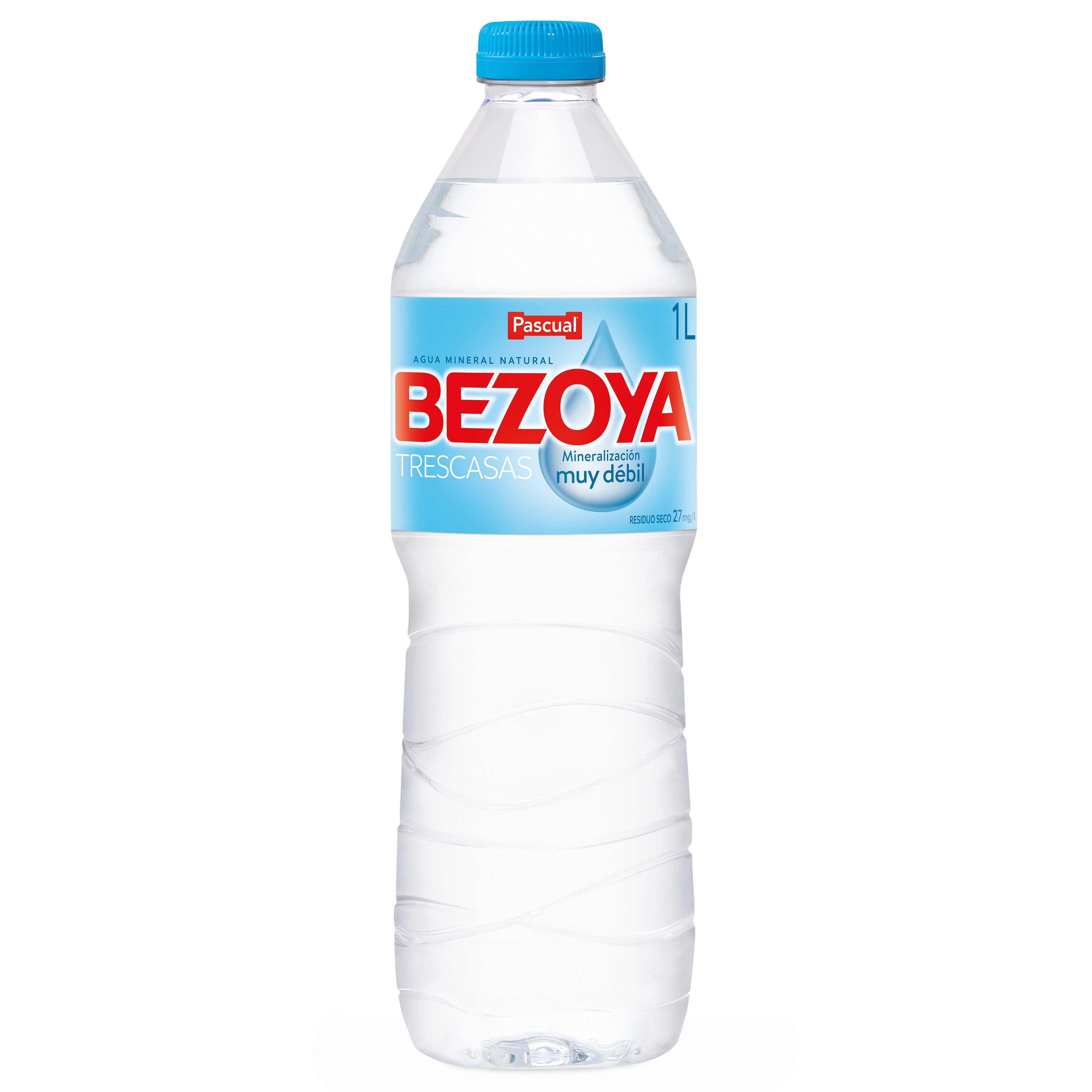 Agua mineral natural Bezoya 1l