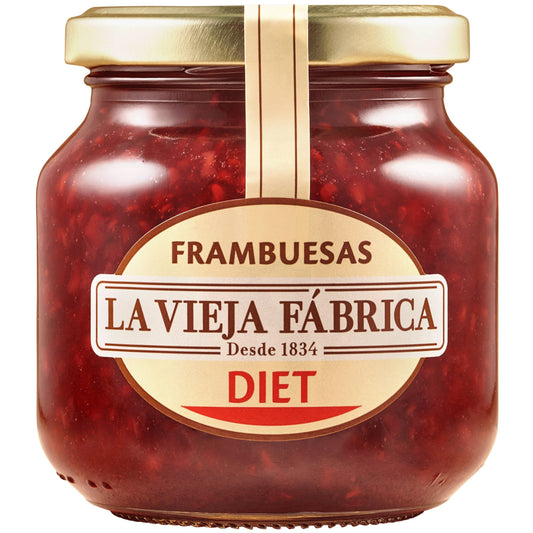 Mermelada diet frambuesa La Vieja fábrica 280g La Despensa
