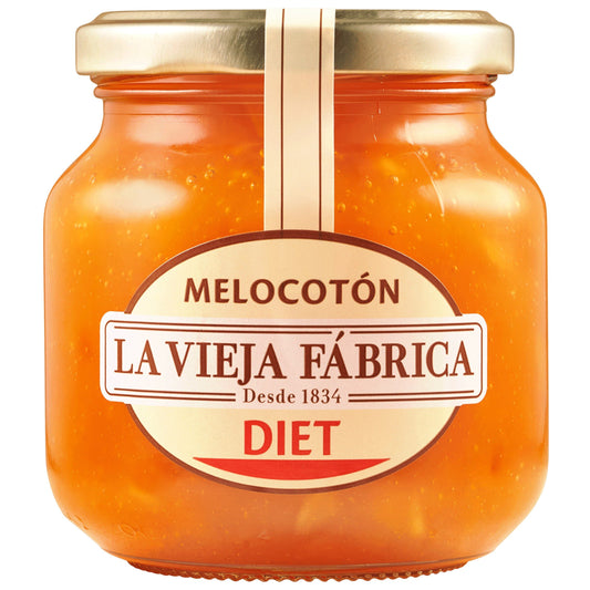 Mermelada diet melocotón La Vieja fábrica 280g La Despensa