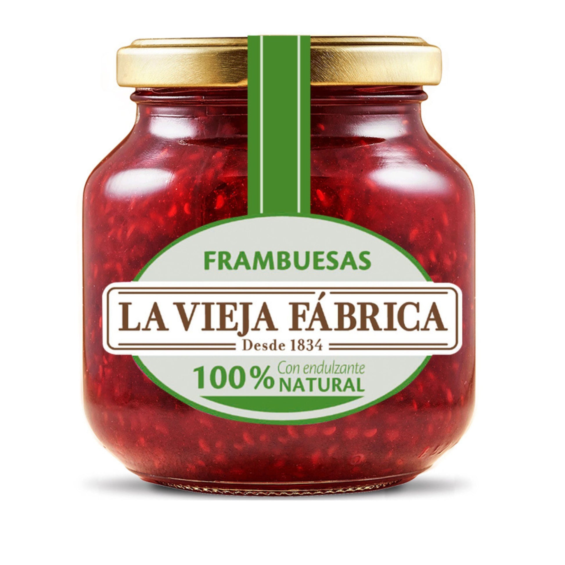 Mermelada 100% naturalframbuesa La vieja fabrica 280g