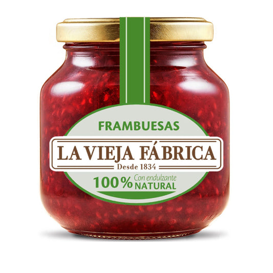 Mermelada 100% naturalframbuesa La vieja fabrica 280g La Despensa