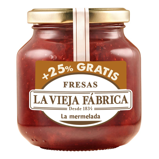 Mermelada fresa cristal La Vieja fábrica 280g La Despensa