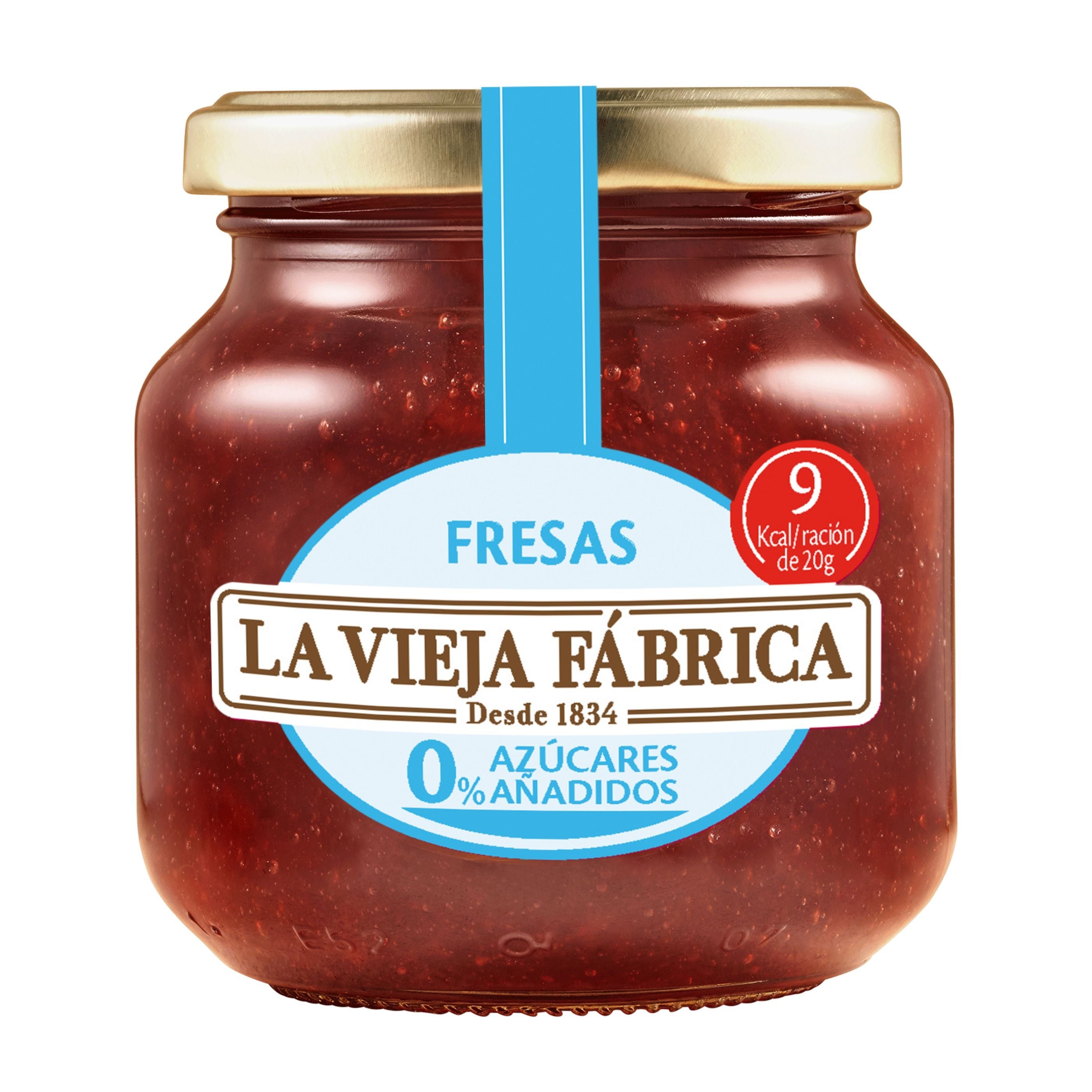 Mermelada 0% fresa La vieja fabrica 245g