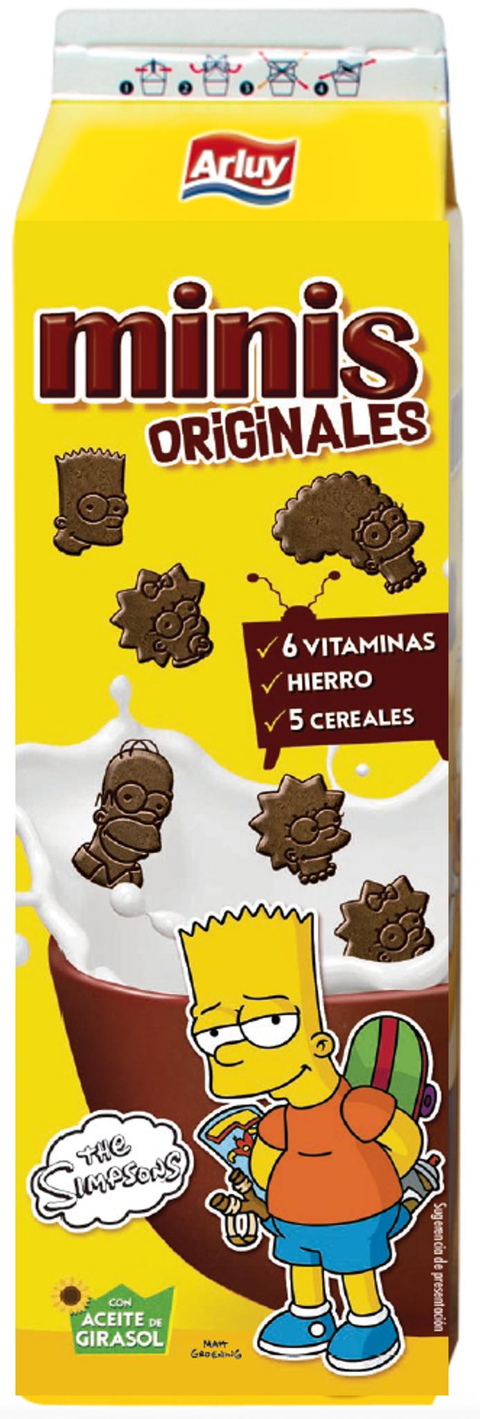Galleta mini simpson Arluy 275g