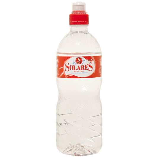 Agua mineral tapón sport Solares 750ml La Despensa