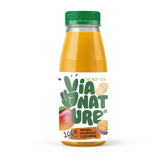 Zumo refrigerado mang/mara/gins Via nature 250ml La Despensa