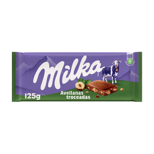 Chocolate leche/avellana Milka 125g La Despensa