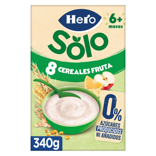Preparado papilla cereales/fruta Hero baby 340g La Despensa