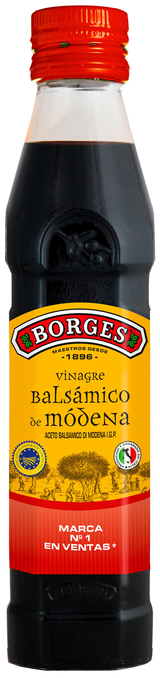 Vinagre balsamico modena igp cristal Borges 250ml La Despensa
