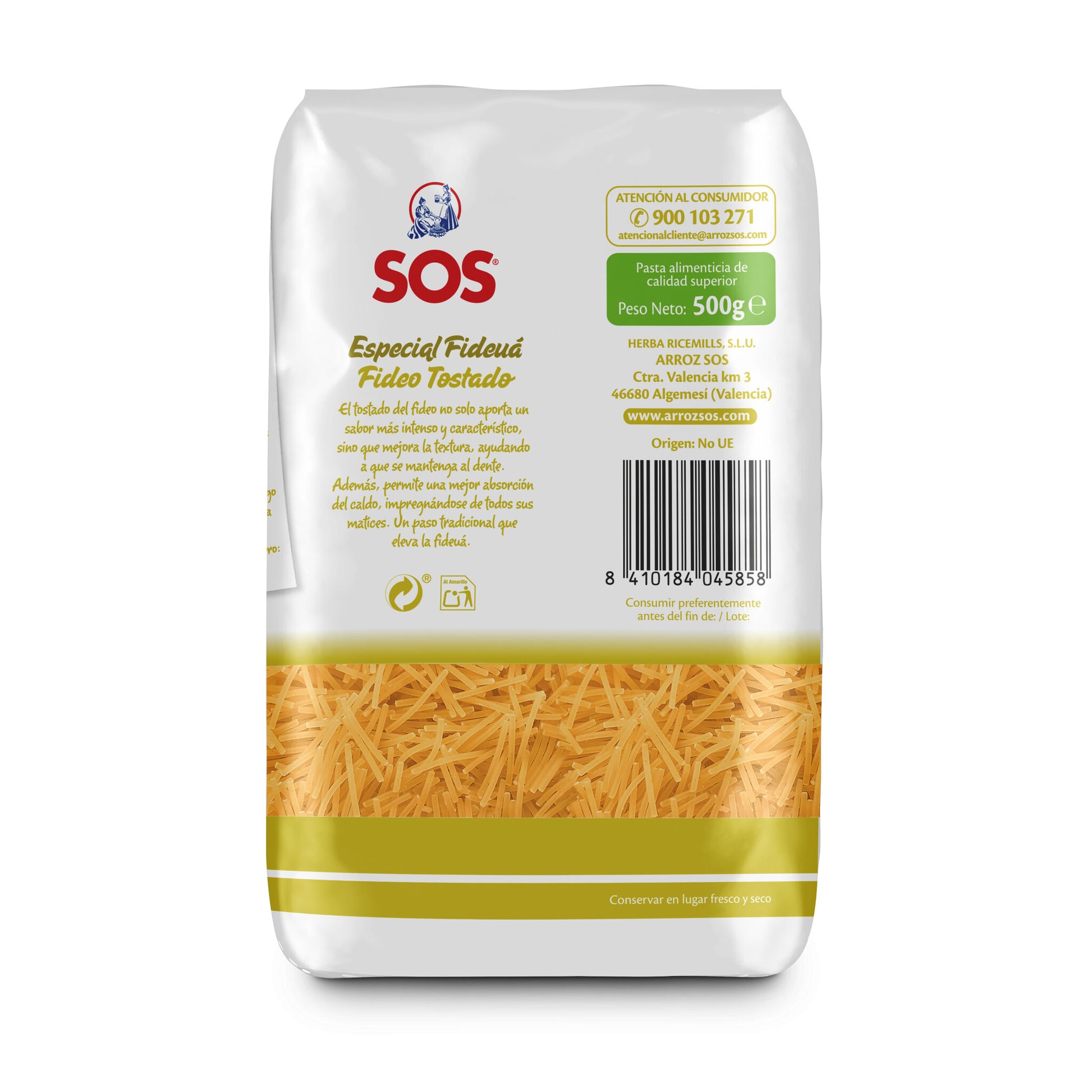 Fideua tostada Sos 500g