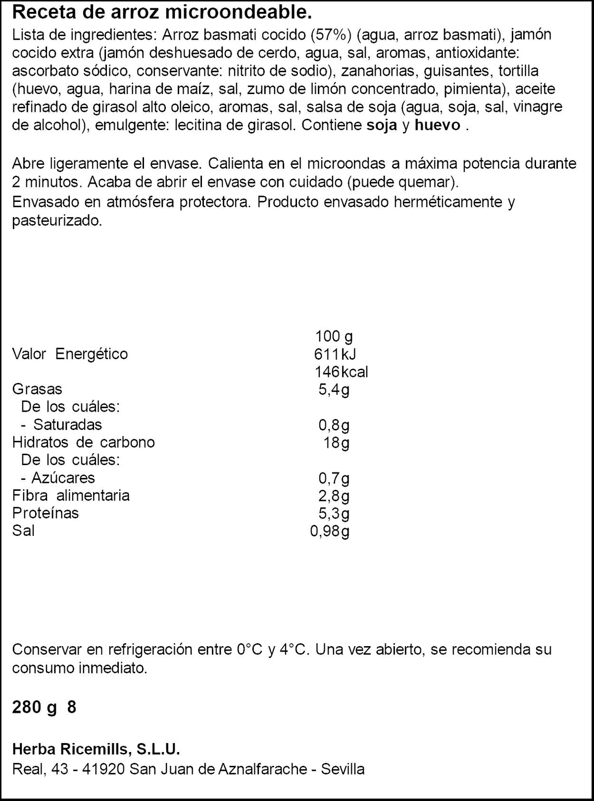 Bowl ensalada 3 delicias Brillante 280g
