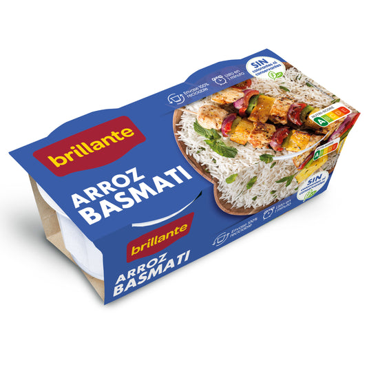 Arroz basmati vaso Brillante p2 125g/u La Despensa