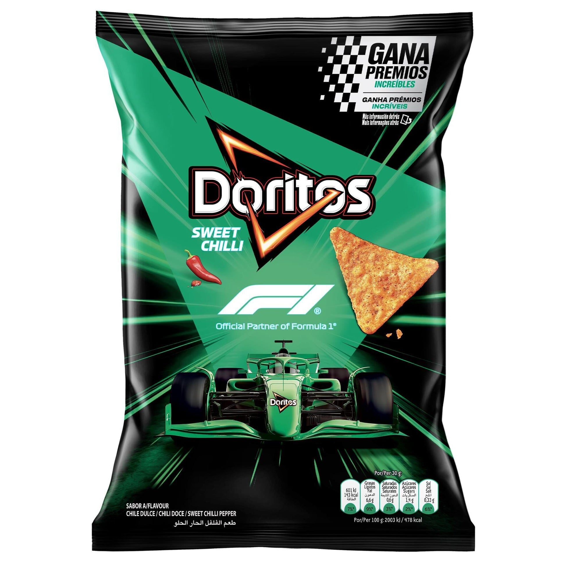 Snack nachos chilli Doritos 140g