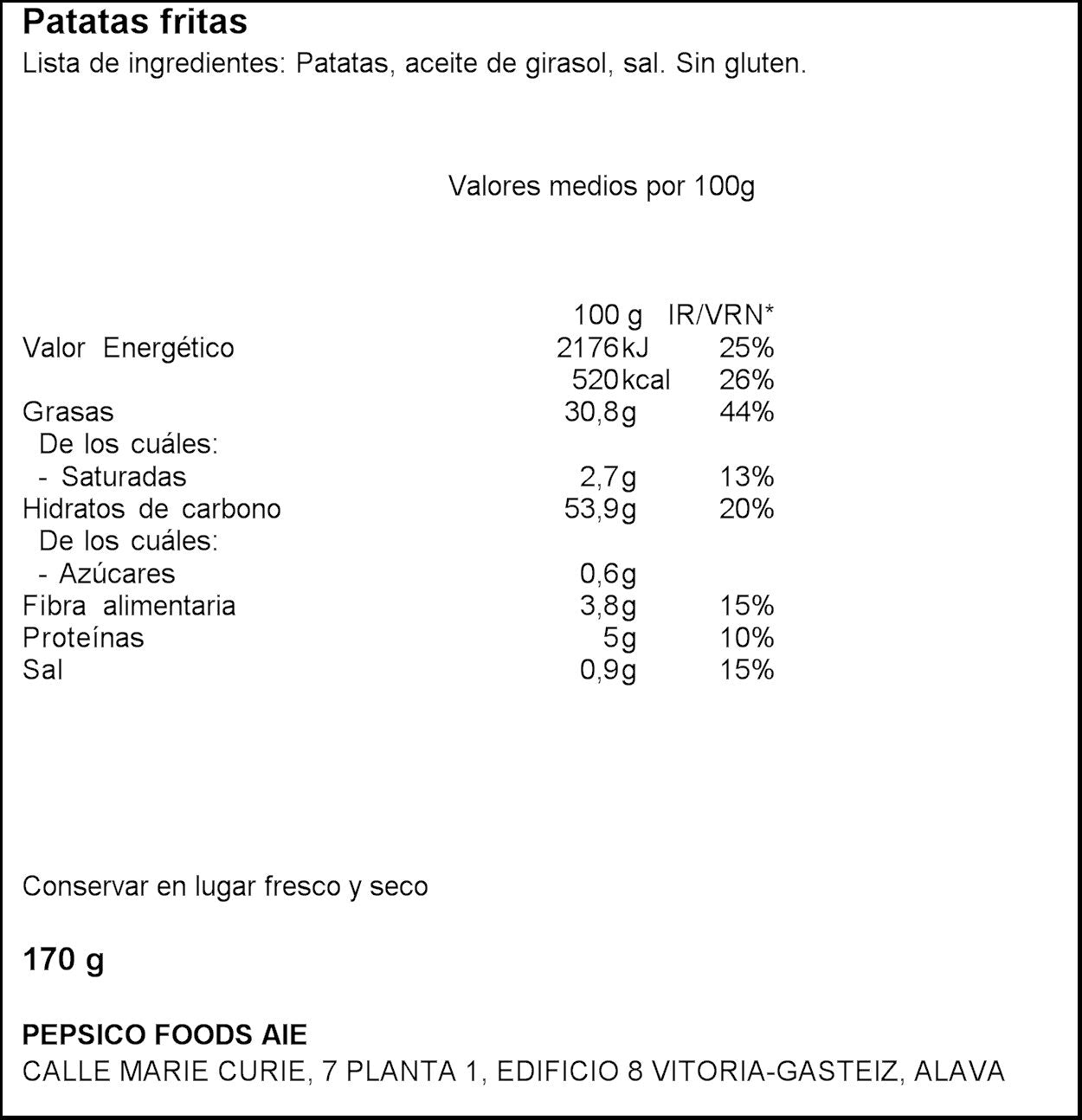 Patatas fritas gourmet Lays 170g