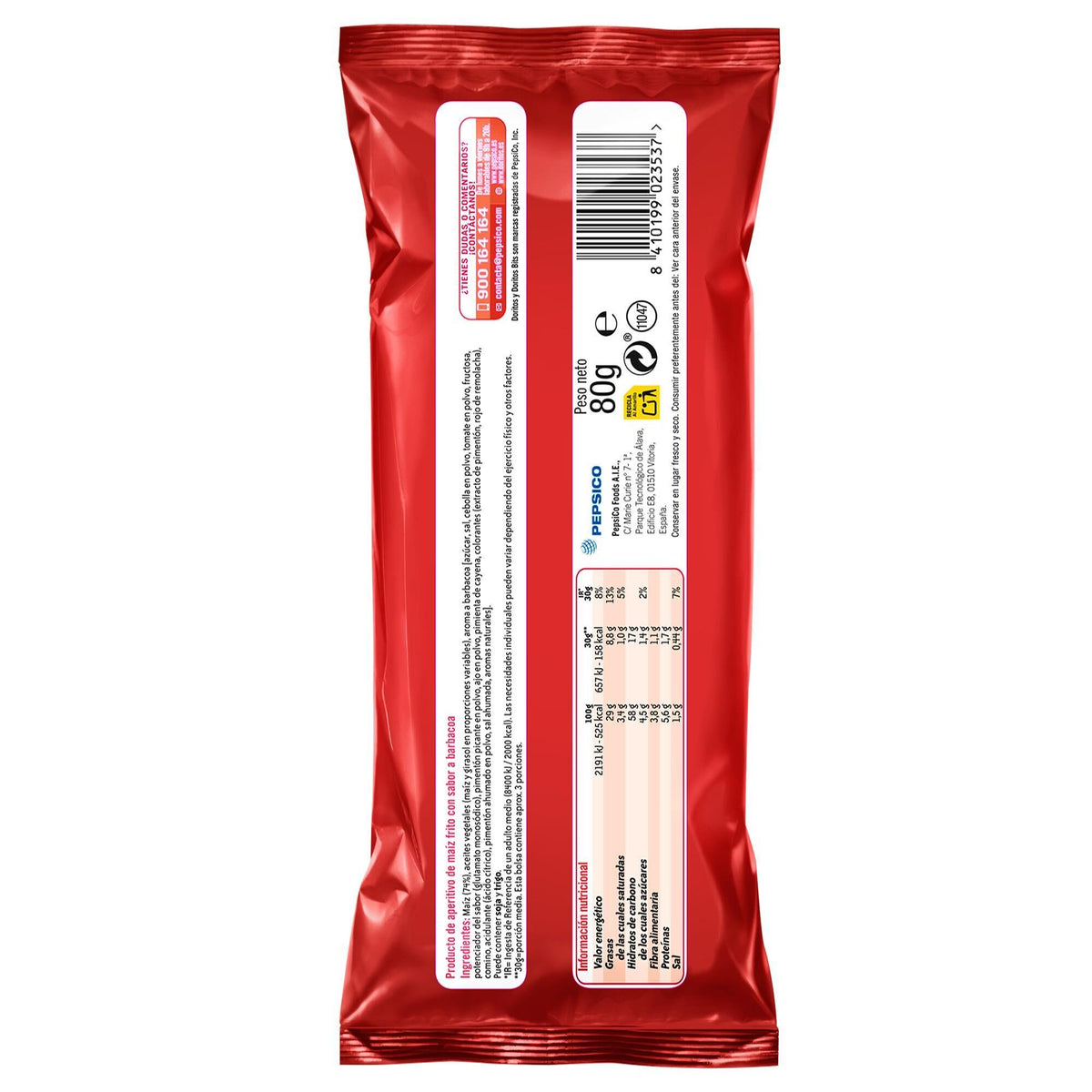 Bits barbacoa Doritos 80g