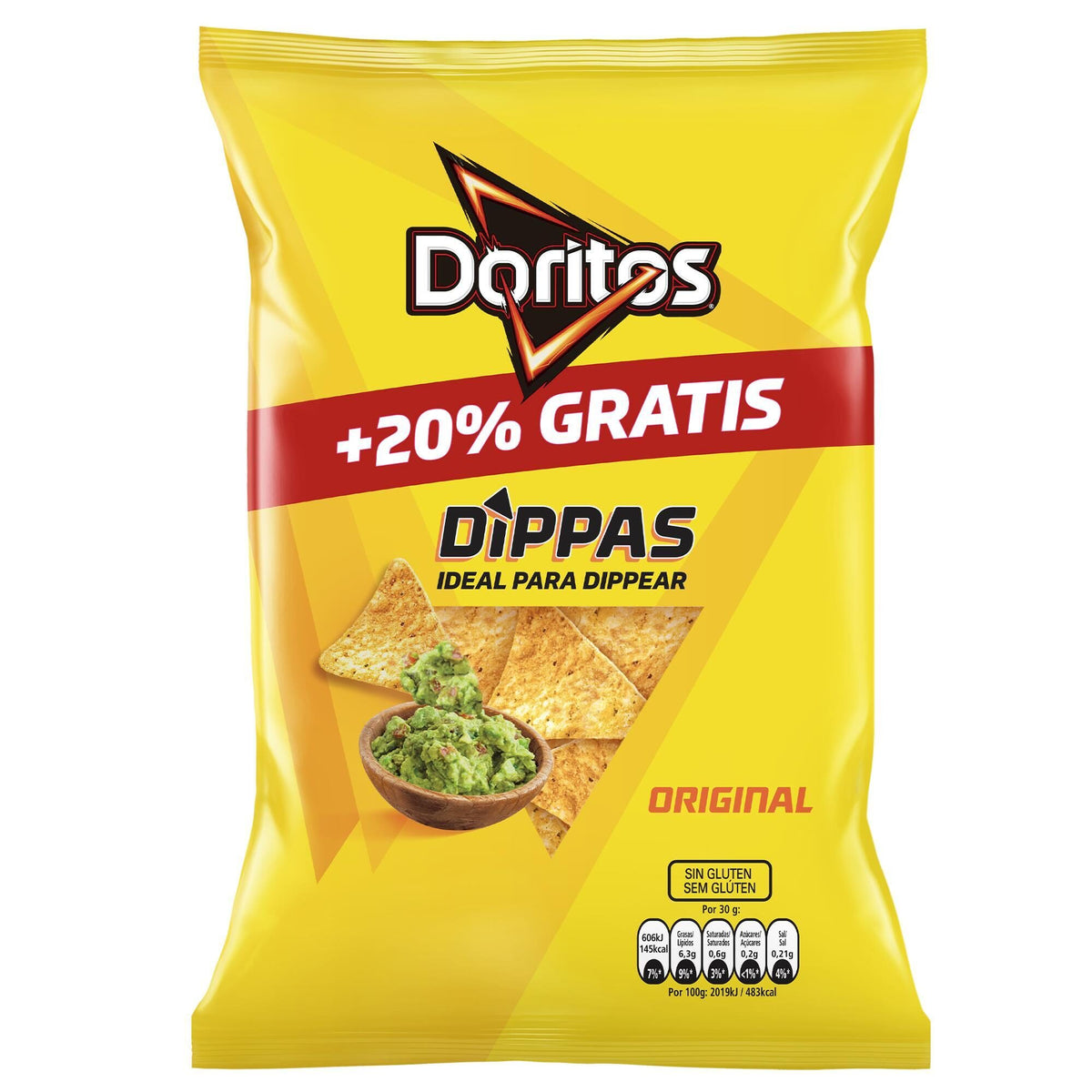 Nachos dippas Doritos 150g