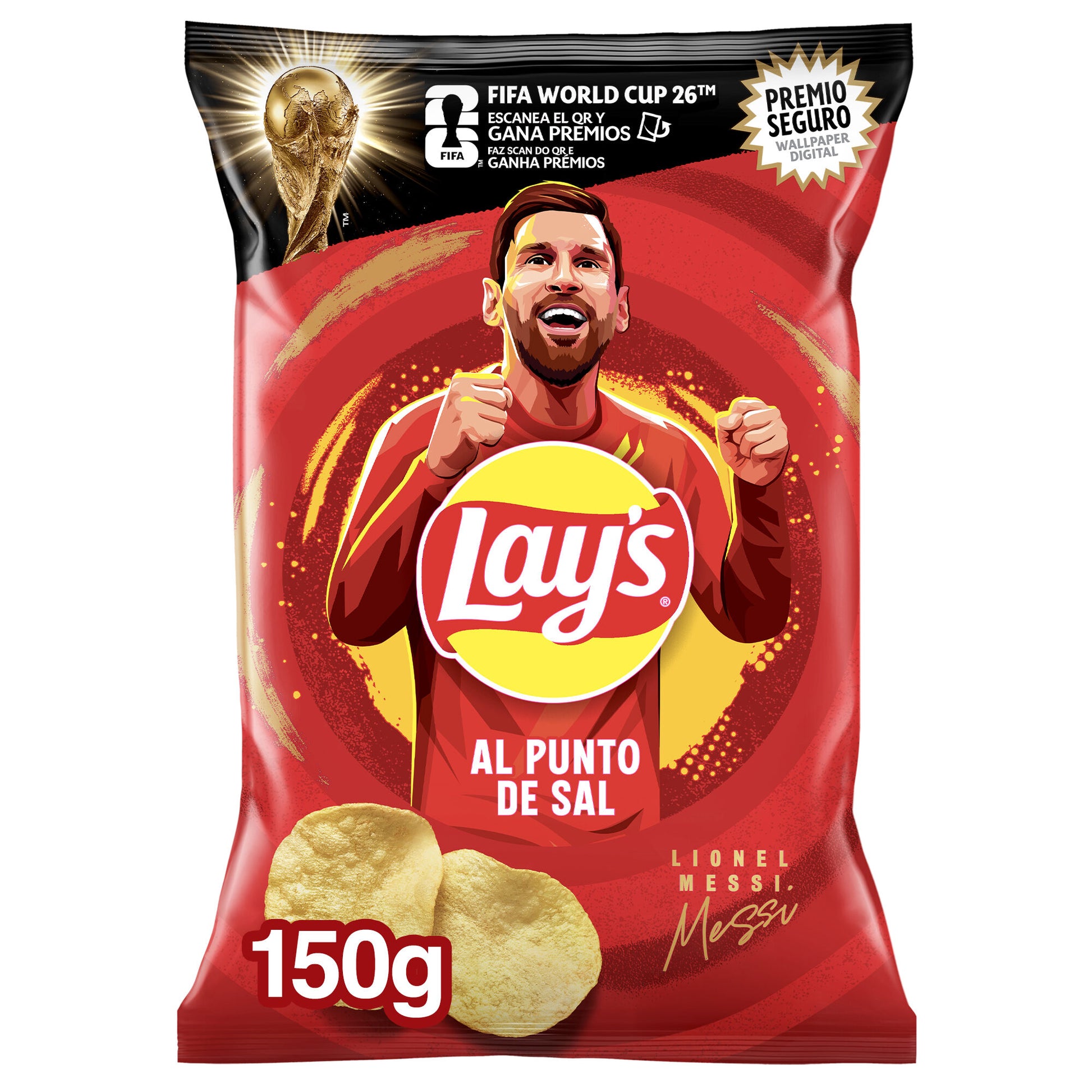 Patatas fritas sal Lays 150g