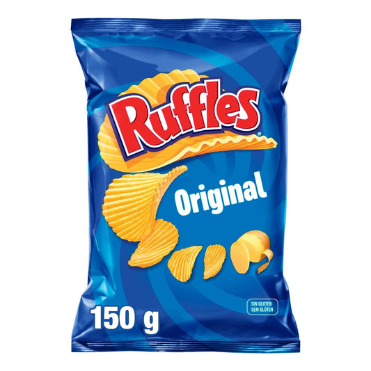 Patatas fritas sal Ruffles 150g La Despensa