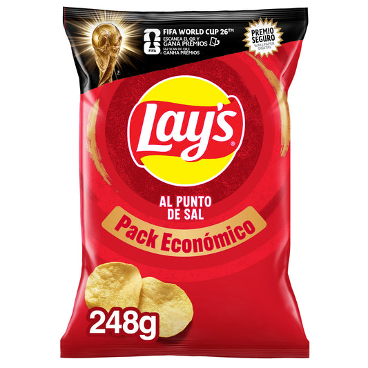 Patatas fritas sal Lays 248g La Despensa