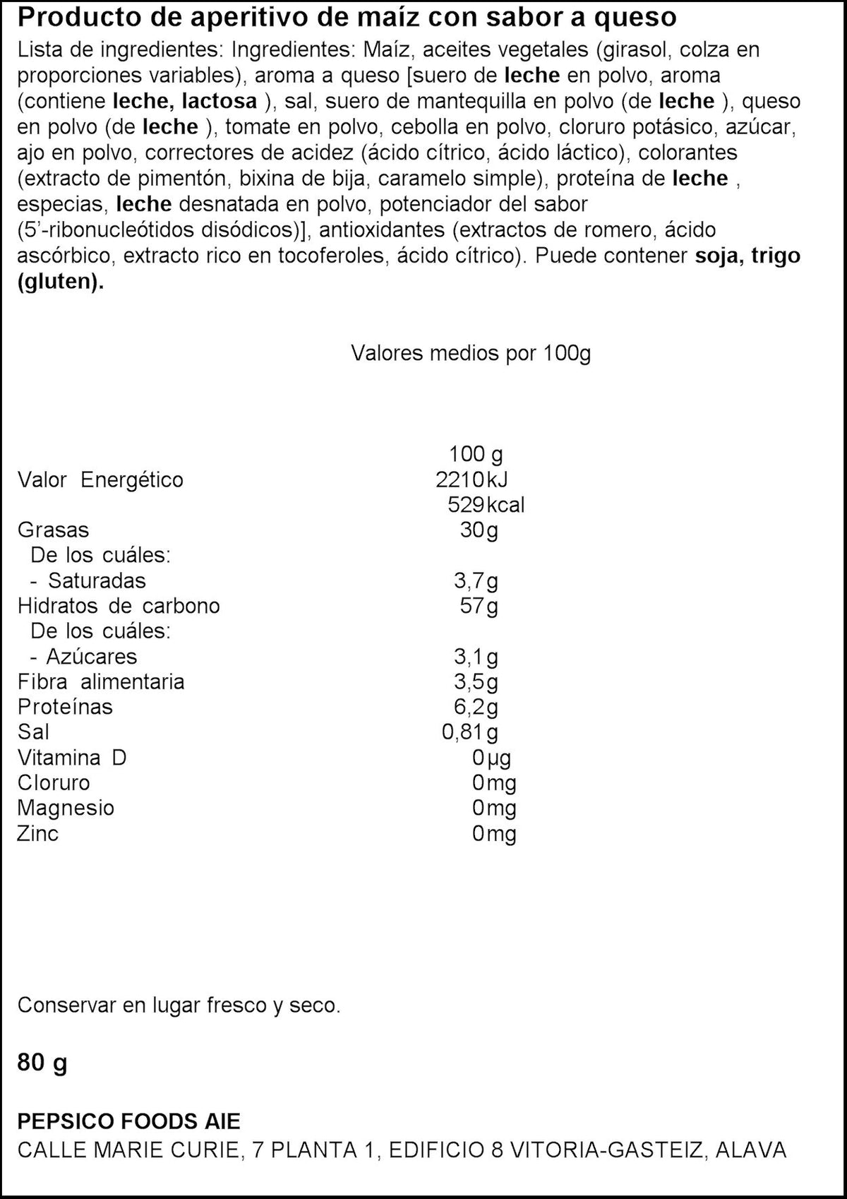 Bits tex mex Doritos 80g