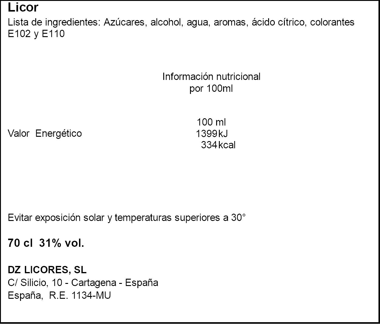 Licor  Licor 43 700ml