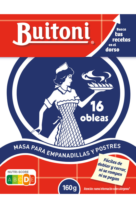 Masa empanadilla oblea Buitoni 160g La Despensa