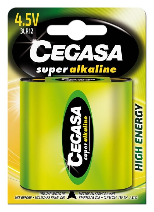 PILA ALCALINA 3LR12 PETAC CEGASA