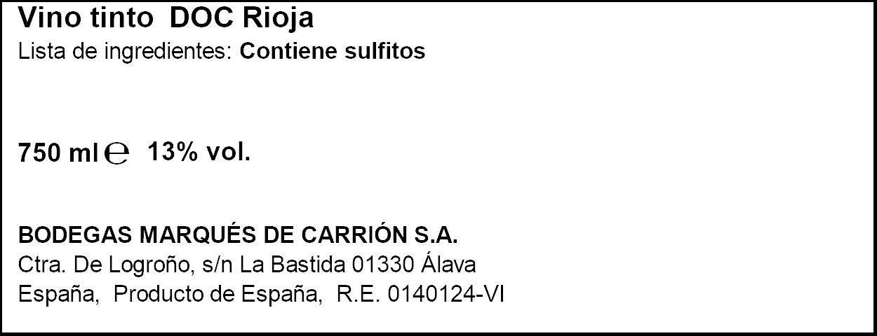 Vino tinto rioja tempranillo Antaño 750ml