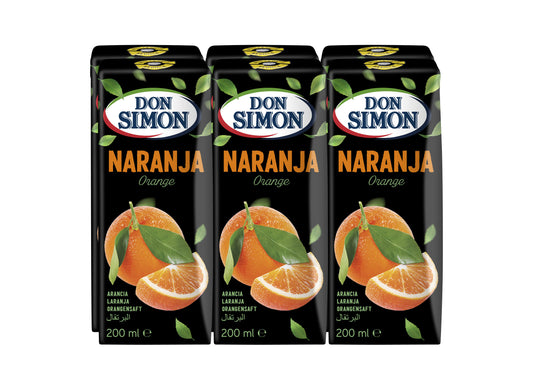 Zumo concentrado naranja Don simon p6 200ml/u La Despensa